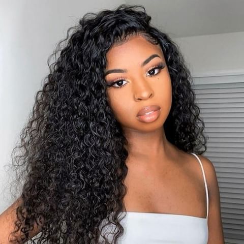 Worth I 13*4 Frontal HD Lace Wig Water Wave Wigs Pre-cut