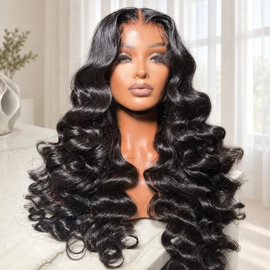 Loose Deep Wave 13x4 Frontal Lace 100% Human Hair Wig
