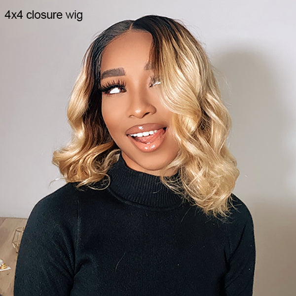 Worth | Perfect Ombre Blonde Glueless Closure Lace Wig